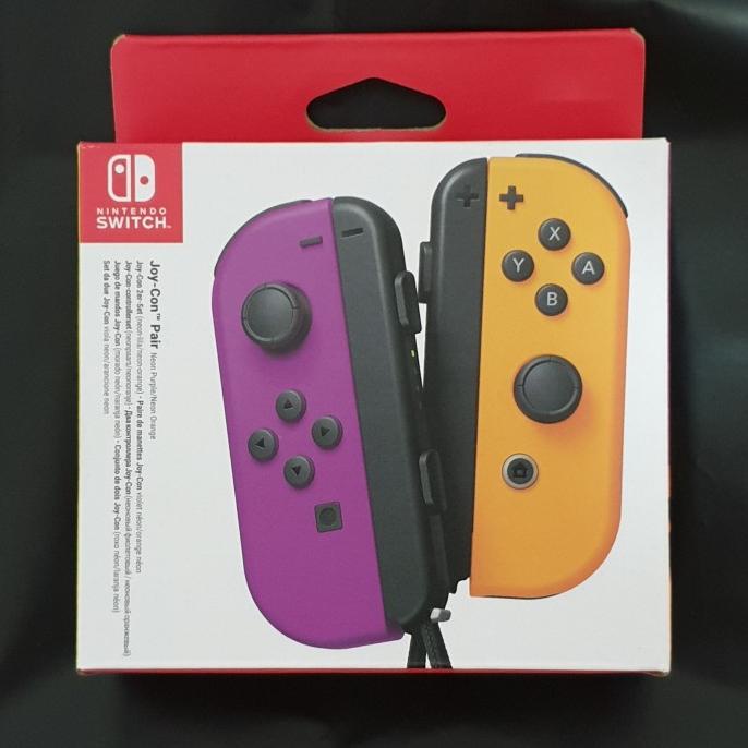 

BISA BAYAR DITEMPAT Nintendo Switch Joycon Joy-Con Neon Purple Neon Orange NOTE: *Refund atau retur