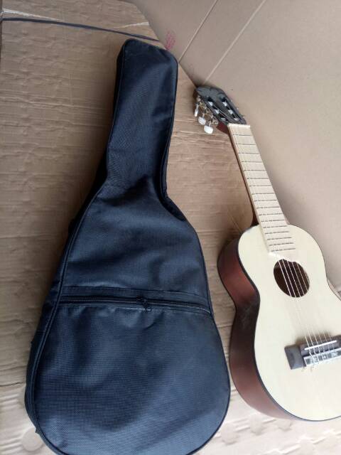 tas gitar mini  softcase guitalele sarung gitar kecil 1/4