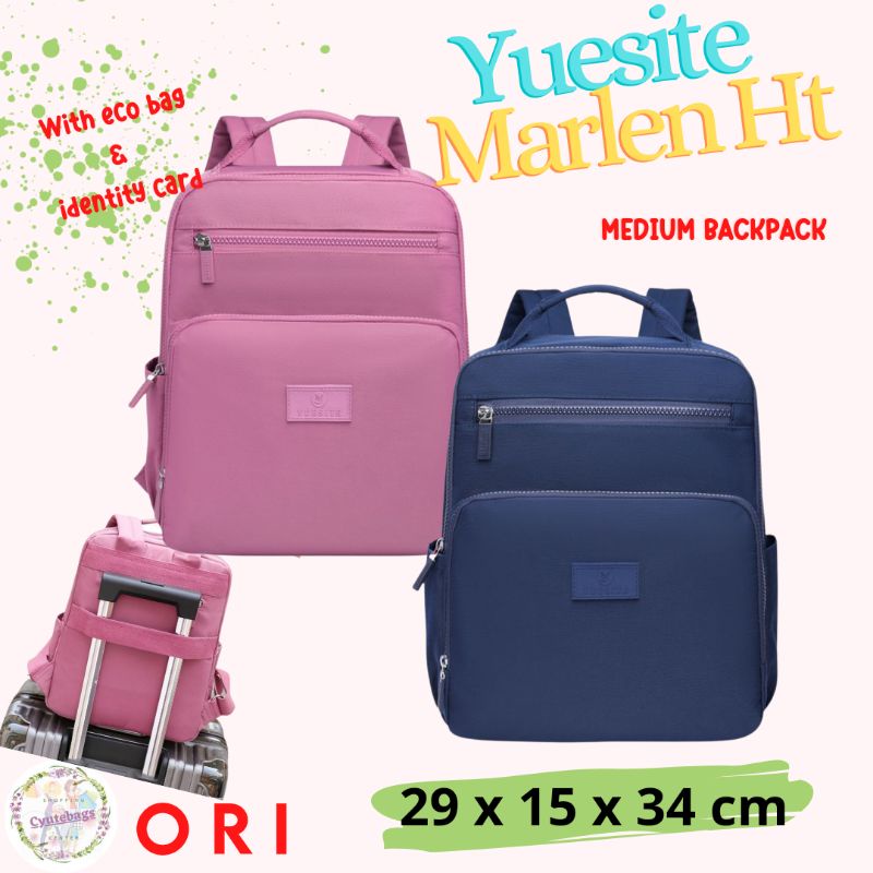 YUESITE MARLEN TAS RANSEL LAPTOP ORIGINAL BACKPACK CYUTEBAGS