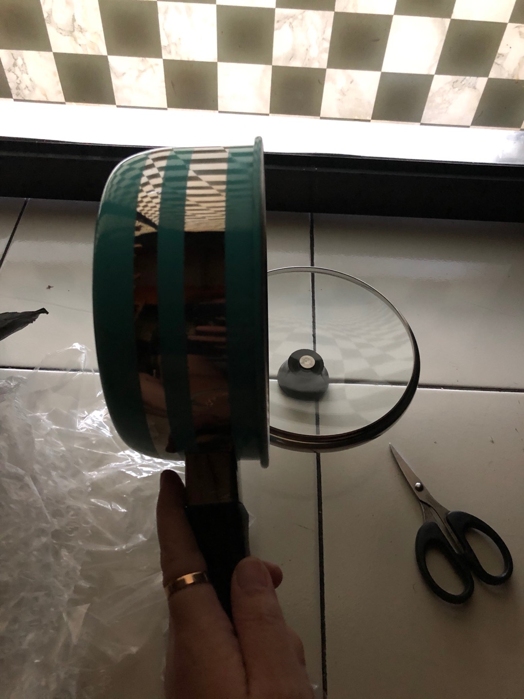 Panci Susu Saucepan Stainless 16 Cm Colouris Maspion