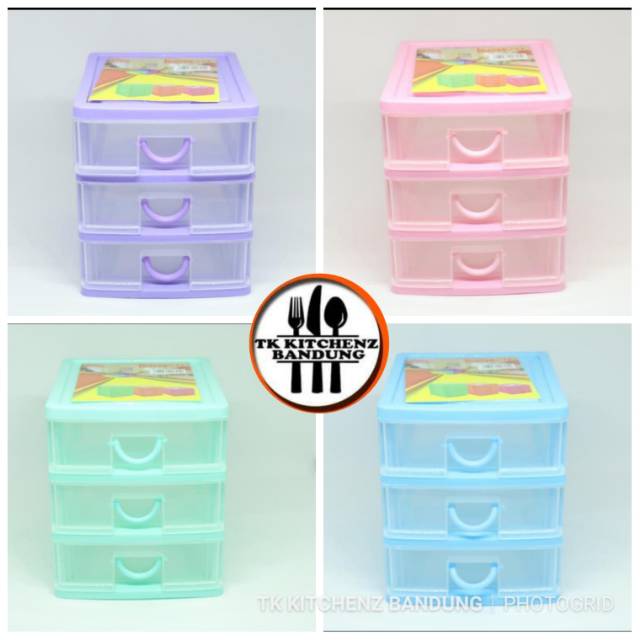 Mini Container Kenzo Susun 3 - Laci Mini