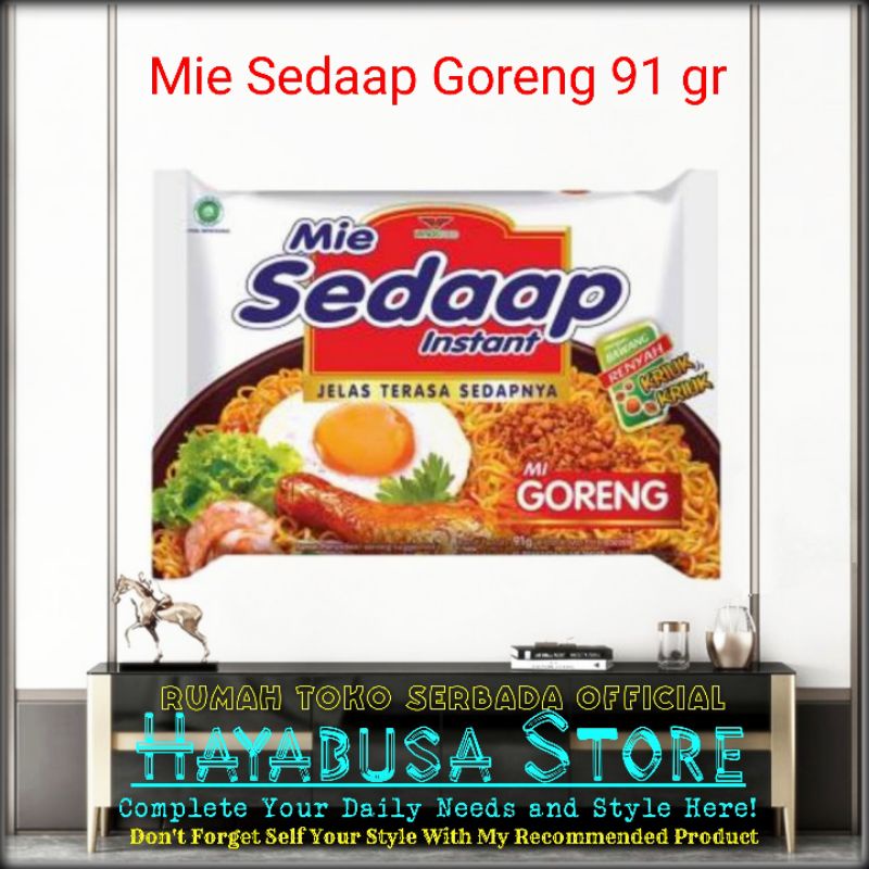 

Mie Sedaap Mi Goreng 91gram