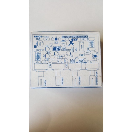 XBR Tone Mono Subwoofer Mic Pro Kit