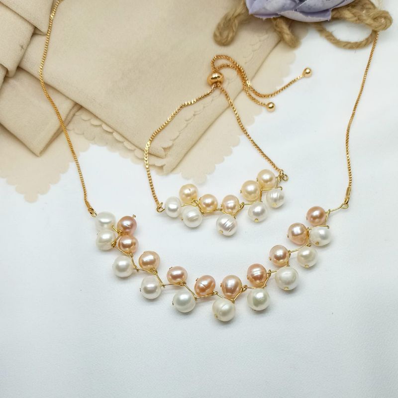 SET KALUNG MUTIARA LOMBOK ASLI