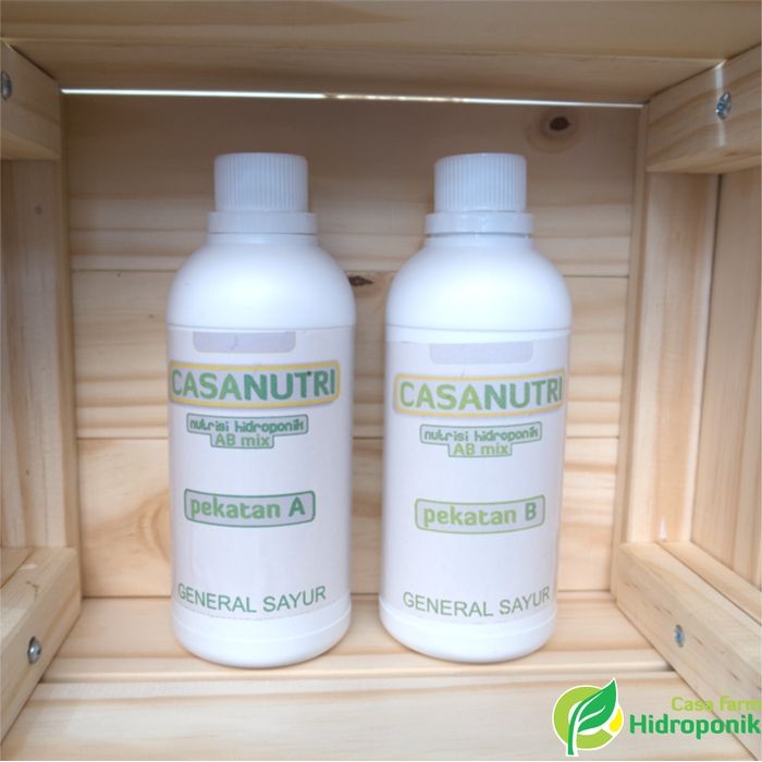 Promo Nutrisi Hidroponik Premium - Cairan Hidroponik - AB Mix Cair - 1 Liter Diskon