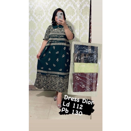 Daster Dior / Dress Dior / Terusan Dior / Dress kekinian