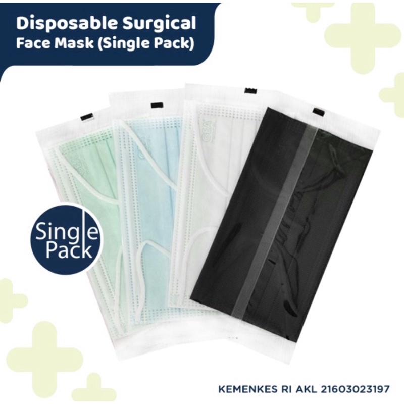 MASKER GEA SINGLE PACK MASKER MEDIS SURGICAL MASK MEDICALONLINE MEDICAL ONLINE