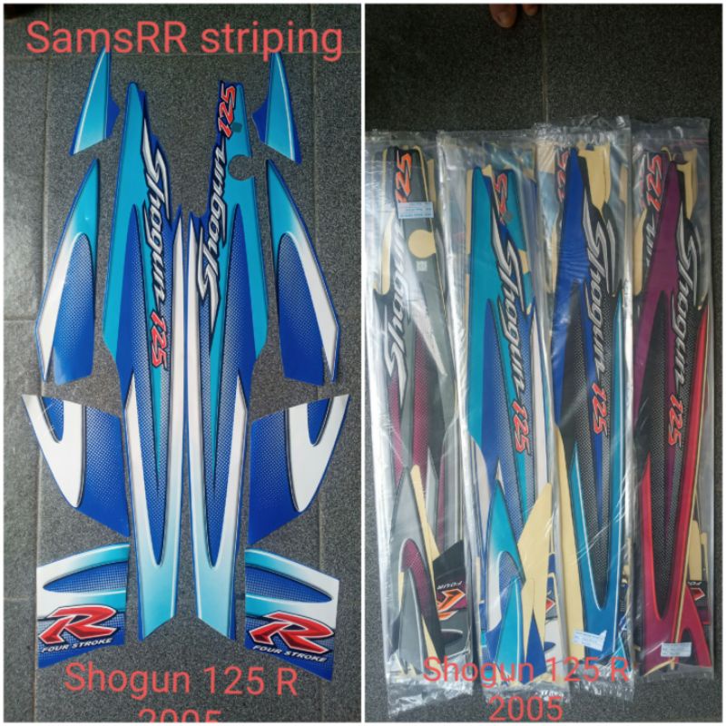 Striping SHOGUN 125 R 2005