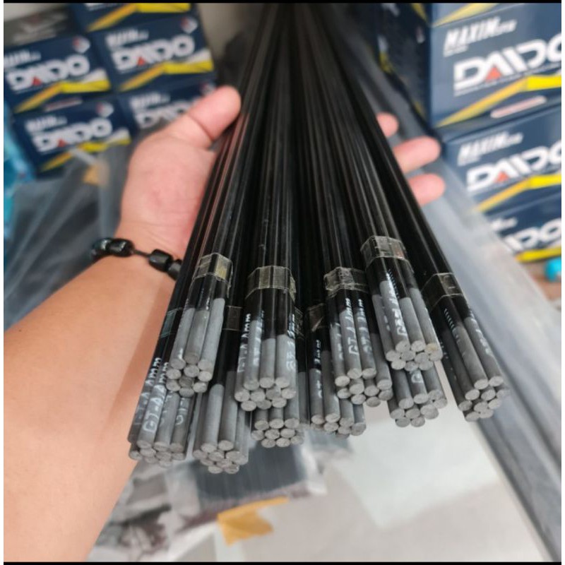 UJUNG JORAN TEGEK KEVLAR CARBON SOLID .... KAKU