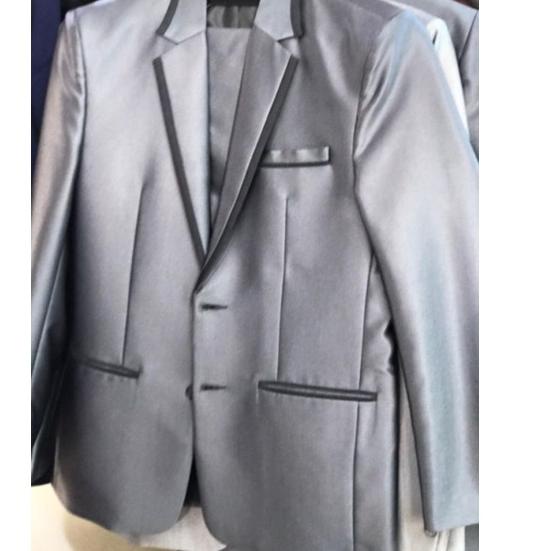 Paling Dicari.. jas silver jas setelan jas pengantin jas nikah jas slimfit jas wedding jas pesta jas