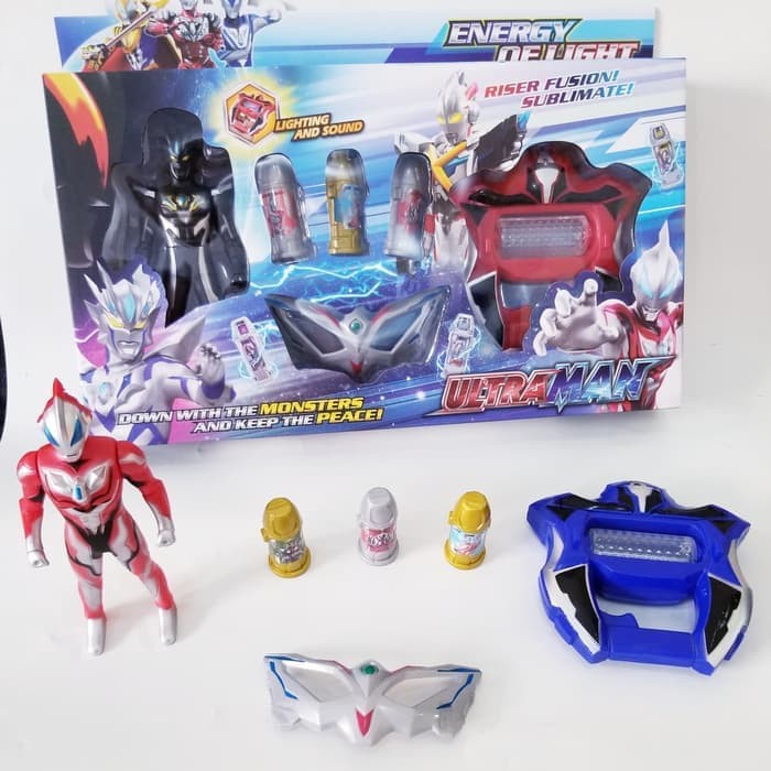  MAINAN  ANAK ULTRAMAN  GEED CAPSULE FUSION RISER SUBLIMATE 