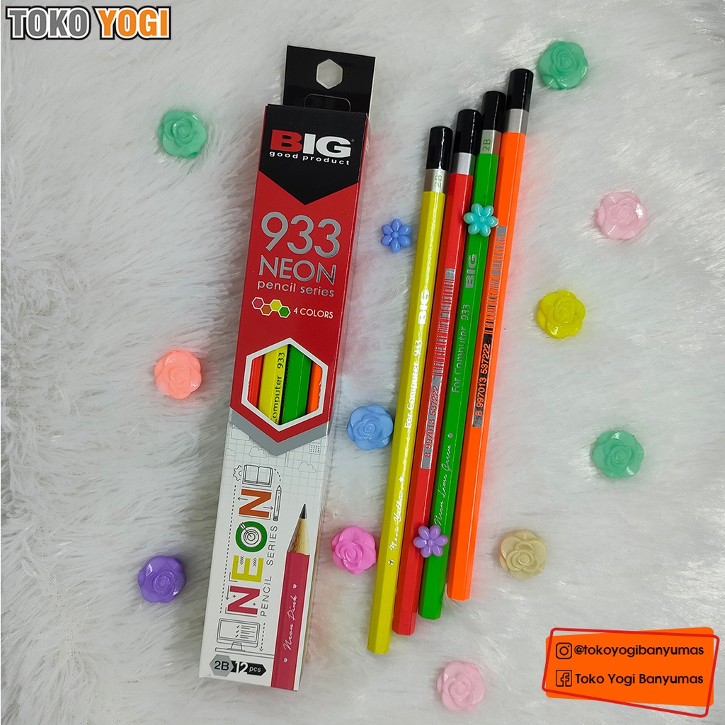 

BIG PENSIL 2B - PS-933 - NEON