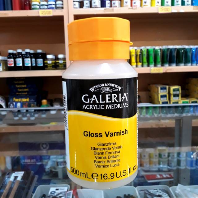 Varnish cat acrylic /varnish galeria / Winsor &amp; Newton