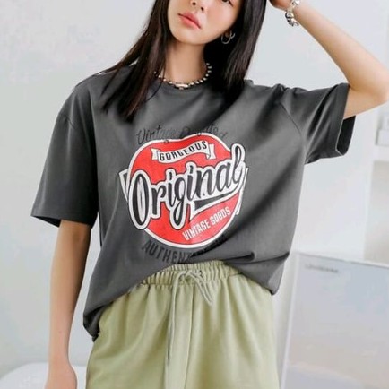 GEORGEOUS VINTAGE VIBS T SHIRT Crbn_cloth