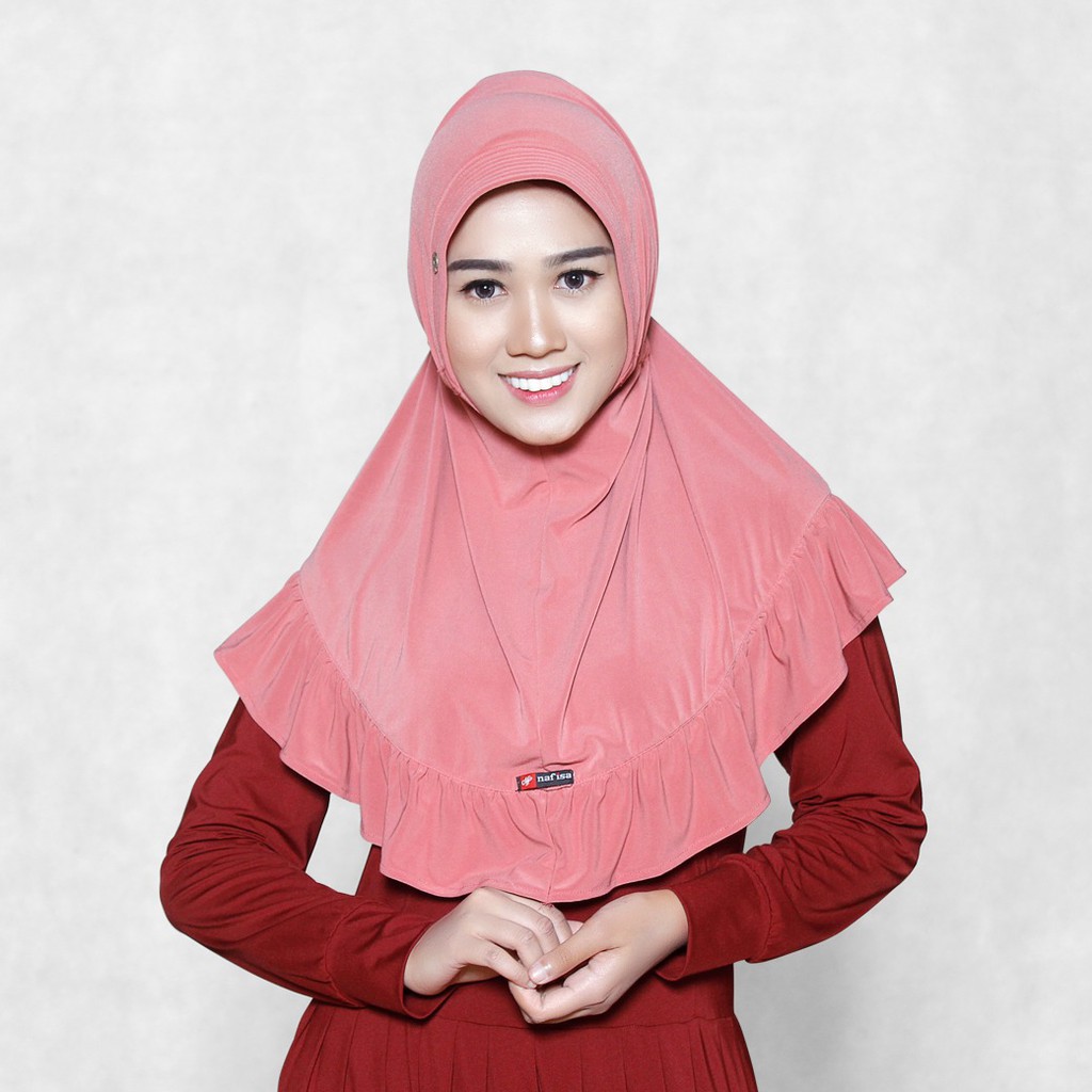 Jilbab Nafisa Mufida/Hijab instan/Kerudung serut/Berkualitas