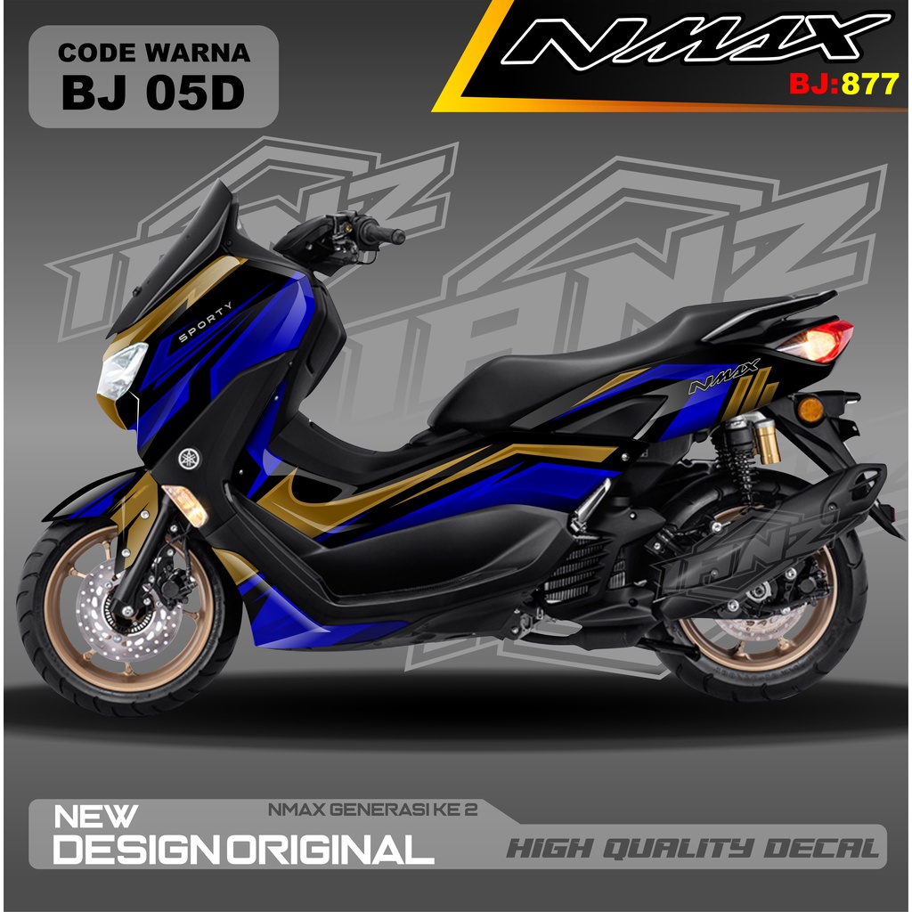 DECAL ALL NEW NMAX FULL BODY / DECAL FULL BODY NMAX / STICKER VARIASI NMAX / sticker nmax / decal nmax / stiker motor nmax / decal new nmax