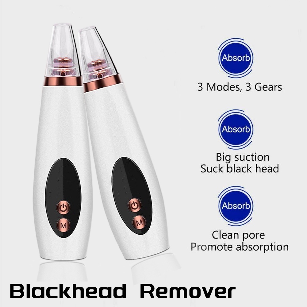 Blackhead Remover Household Electric Blackhead Cleaner Electric with 3 Level Smooth (Beauty Tools)