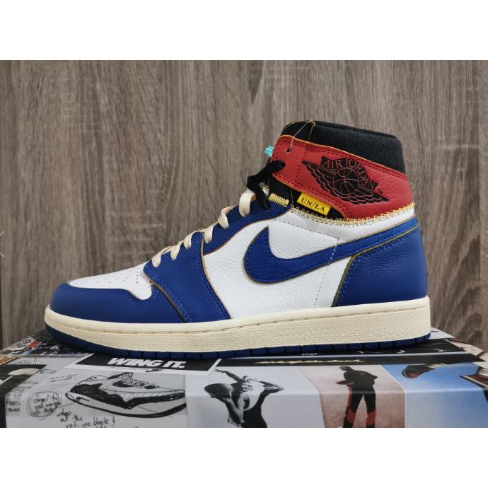 Air Jordan 1 Retro High Union Los Angeles Blue Toe