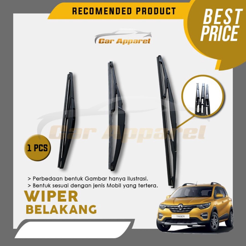Wiper Belakang Renault triber 11 inch / Rear Wiper Renault triber 11inch
