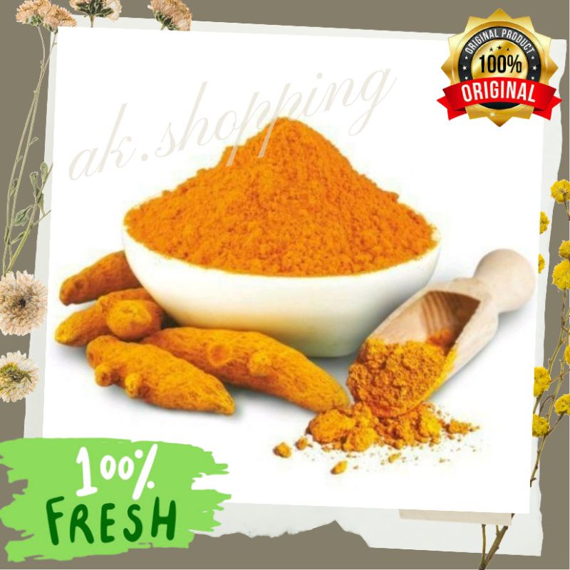 

Bubuk Powder Serbuk Kunyit / KUNIR 500 Gram murni 100% grade A