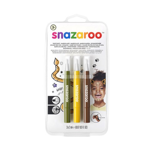 Snazaroo - Brush Pen Jungle Pack