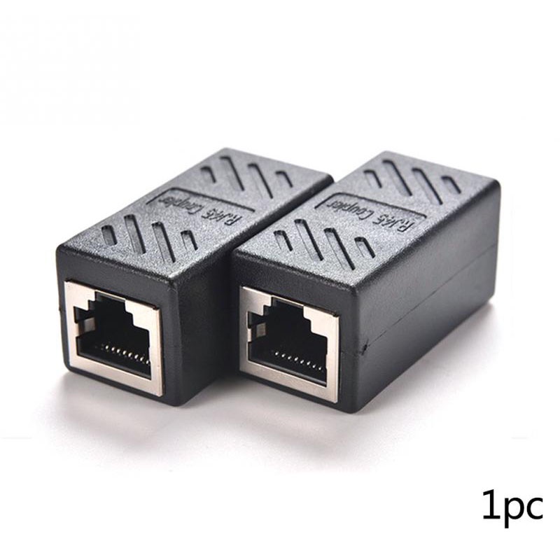 Adapter Connector RJ45 Female to Female Cat6 Network LAN Extension