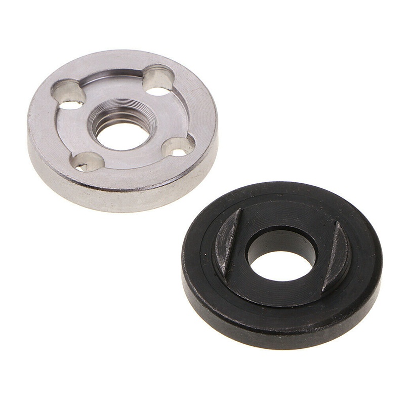 6Pcs Lock Nuts Flange for Makita 9523 Nut Inner Outer Kit Angle Grinder Tool 2 Specifications-Toothless, Toothed