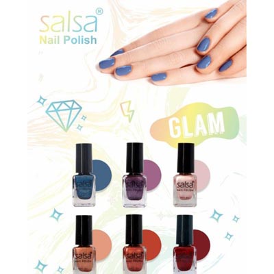 [BPOM] Salsa Nail Polish (Ecer) GLAMOUR GLAM Series Cat kuku