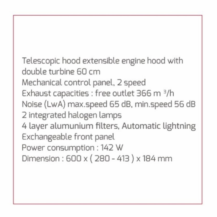 Cooker Hood Built-in Telescopic Teka TL 6310 Stainless 60 cm