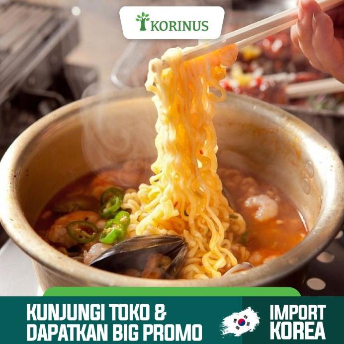 

Paket Hemat 4 Tokpoki + Nongshim Shin Ramyoen Halal Korea
