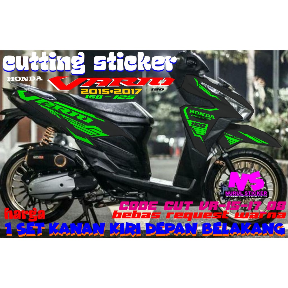 STICKER VARIO 2017 - 2015,CUTTING STICKER VARIO