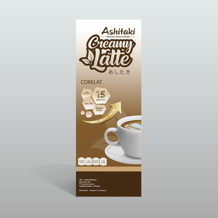 

Ashtaki Creamy latte Coklat 120gr