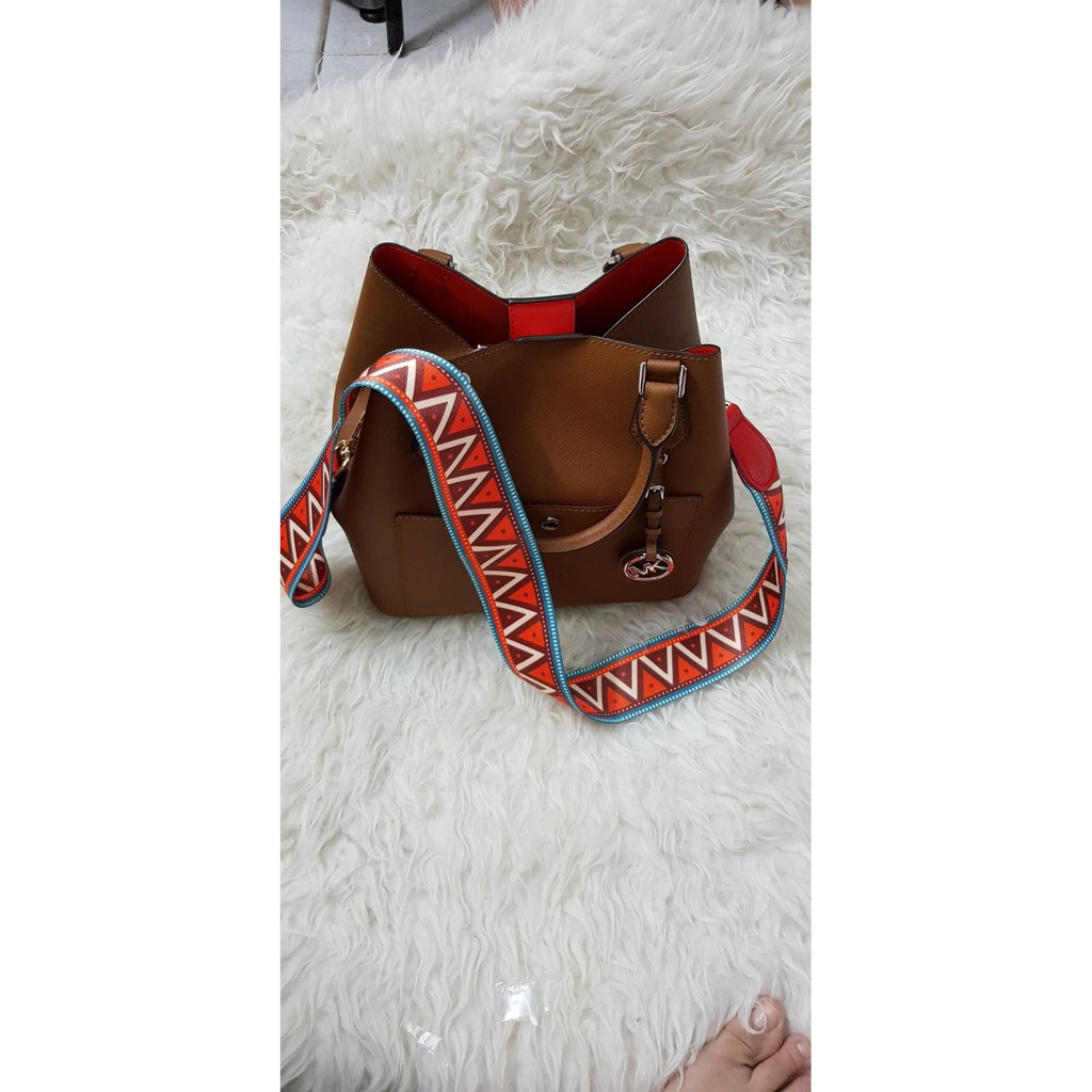 Bagstrap canvas adjustable Motif tali tas panjang selempang strap tas 90 135 cm