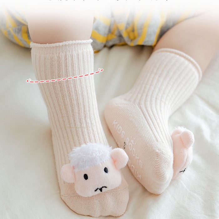PGT -  JJD KAOS KAKI PREWALKER BAYI 3D KARAKTER BONEKA TIMBUL