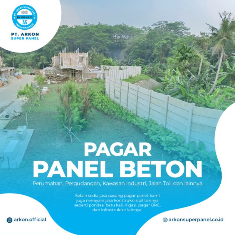 Pagar Panel Beton Precast