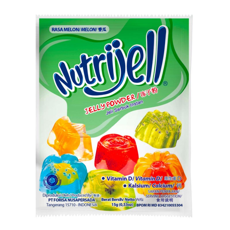 

NUTRIJELL RASA MELON 15GR