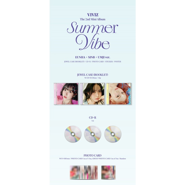 VIVIZ - 2nd Mini Album Summer Vibe (Jewel Case ver.)