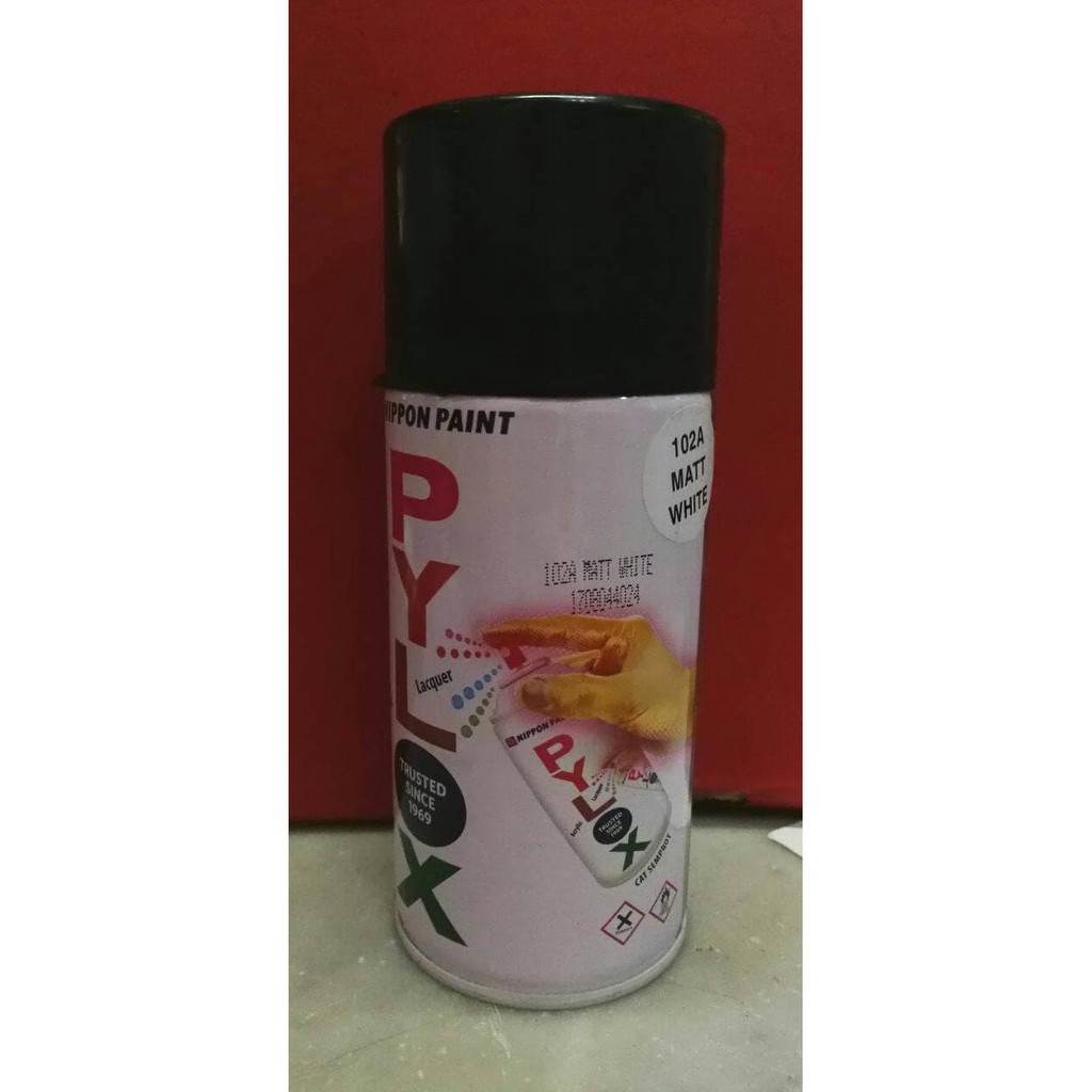 

PYLOX PUTIH DOFF 102A WHITE MATT DOFF DOP DOVE CAT SEMPROT / CAT SPRAY DISKON