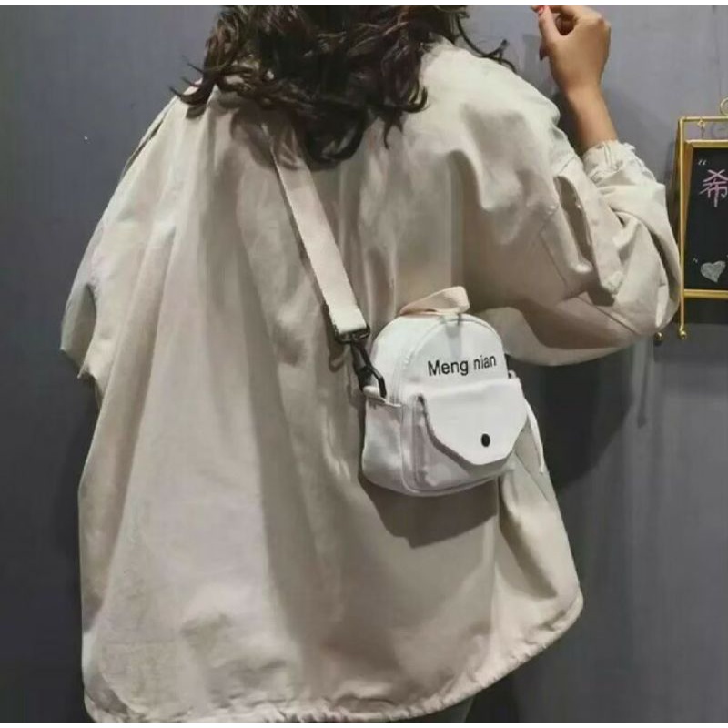 NEW tas selempang Mini wanita MENG NIAN Terbaru / Tas Selempang Mini /shoulderbagmini