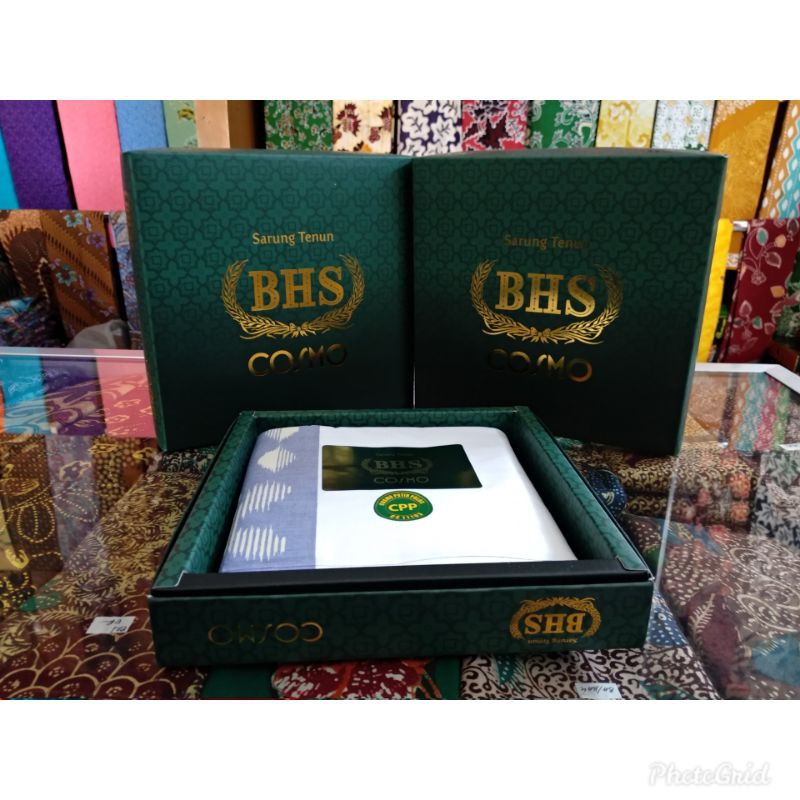 Sarung Bhs Cosmo Putih Polos
