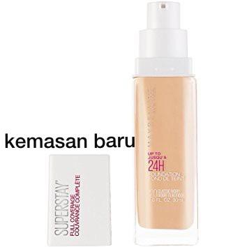 (CYBER) COD TERBARU FOUNDATION MAYBELLINE SUPERSTAY 24HOURS FULL COVERAGE /PIGMENTED /TAHAN LAMA