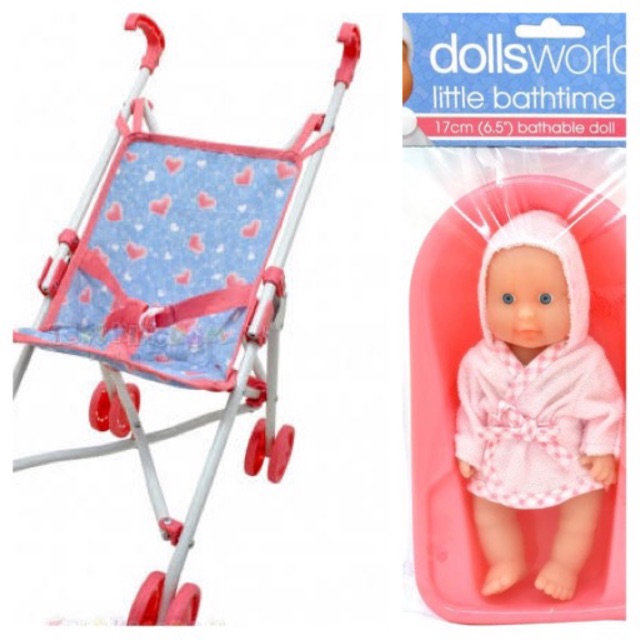 dolls world stroller