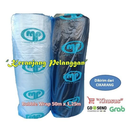 

Promo Bubble wrap 50 m x 1.25 m muliapack bubble lebih bagus, tebal - Hitam