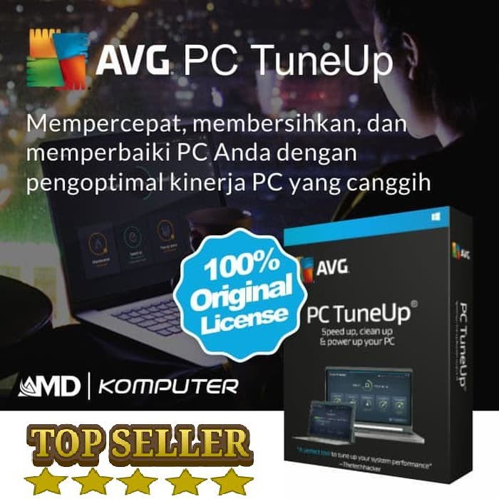 AVG PCTuneUp terbaru Original  1year license