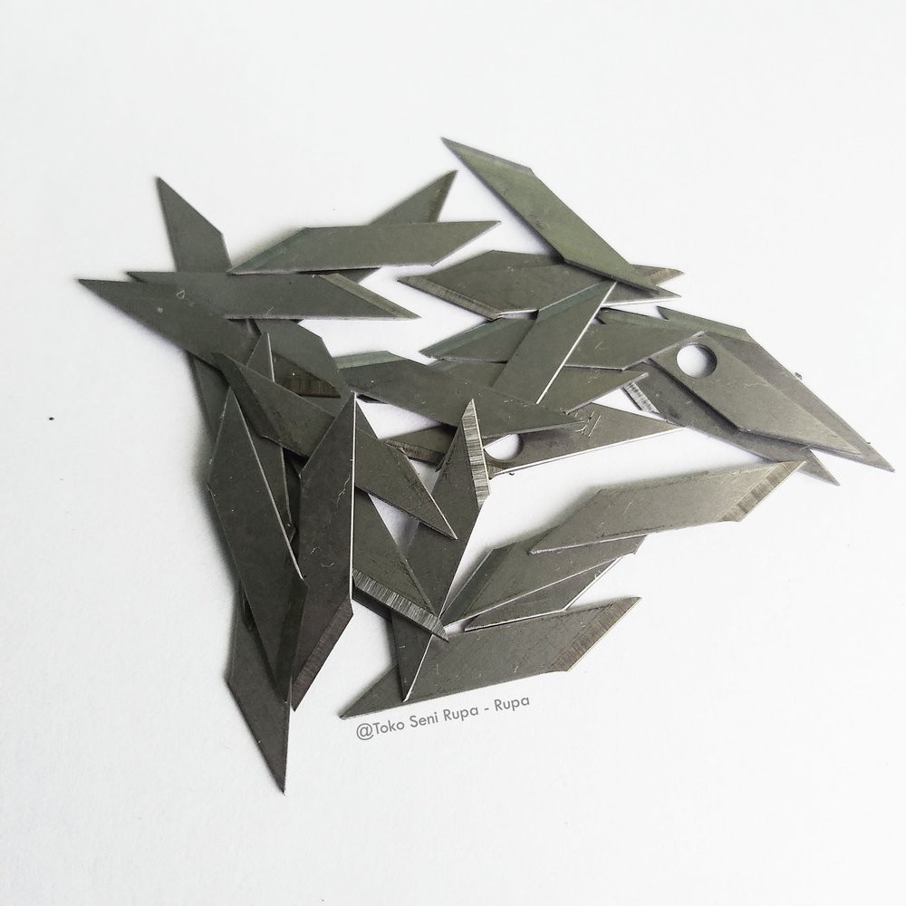 

Isi Ulang Cutterpen SDI 30 pcs Mata Pisau - Refill Cutterpen - Isi Cutter pen - Isi Ulang cuterpen