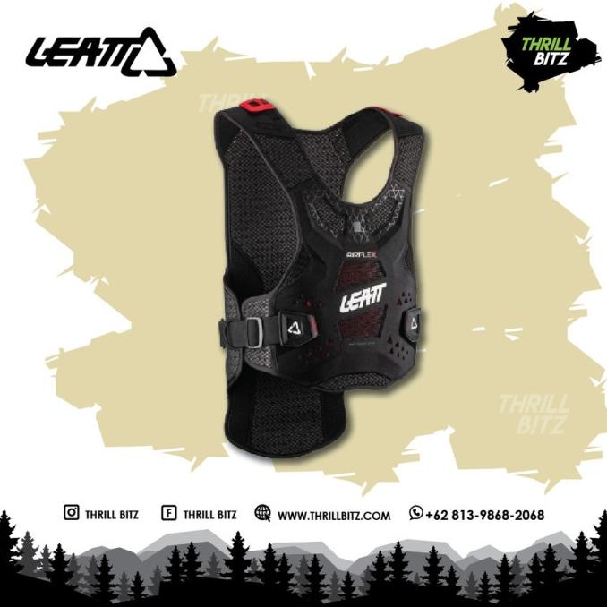 Leatt Airflex Chest Protector - Black Size S/M thri11 Buru Order