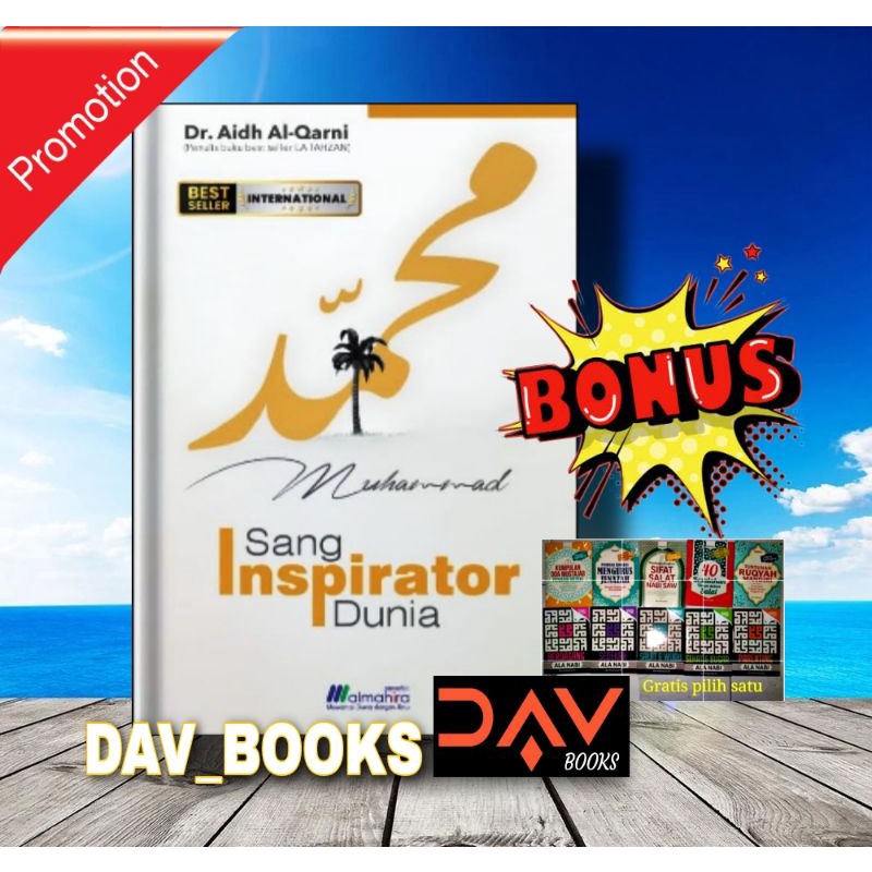 

BUKU MUHAMMAD SANG INSPIRATOR DUNIA (HC) BONUS BUKU SAKU ORIGINAL