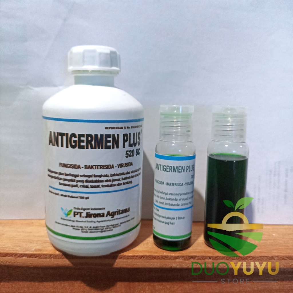 Antigermen Plus 520SC 25 ml Fungisida Bakterisida Virusida Tanaman
