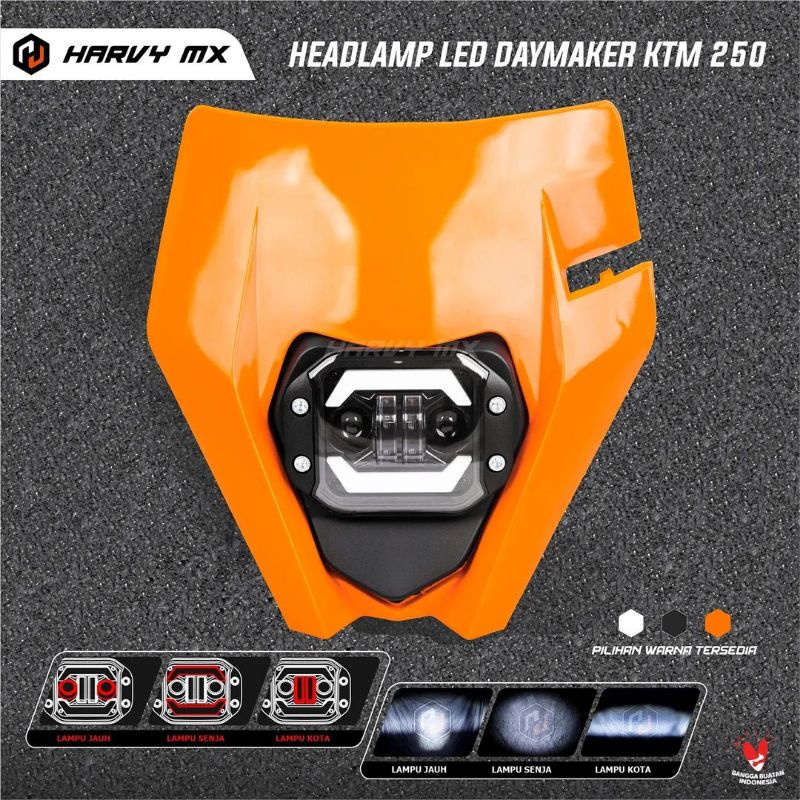 Batok Lampu Headlamp KTM 250 2017 DAYMAKER Enduro