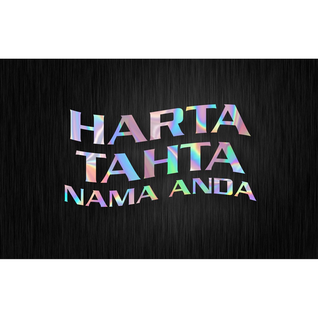 Sticker Hologram Harta Tahta Custom 10 X 10 Cm Printk vrogue.co
